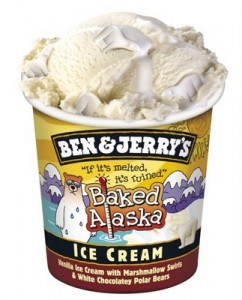 Ben and Jerrys - Baked Alaska 'Baked Alaska' Ice Cream Packaging from Ben & Jerry's