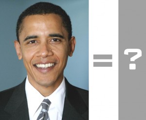 Obama = what? Obama is like ?