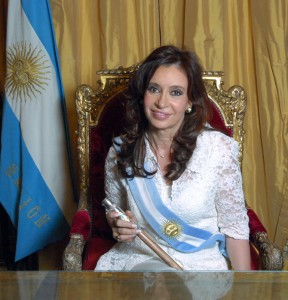 Cristina Fernandez Kirchner, President of Argentina, Elected in 2007