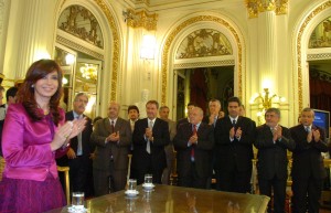 Cristina Fernandez Kirchner and Governors of Argentina