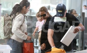 馬特達蒙在洛杉磯與 Mac Matt Damon with Mac at LAX
