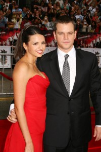 盧西亞娜和馬特戴蒙 Luciana and Matt Damon