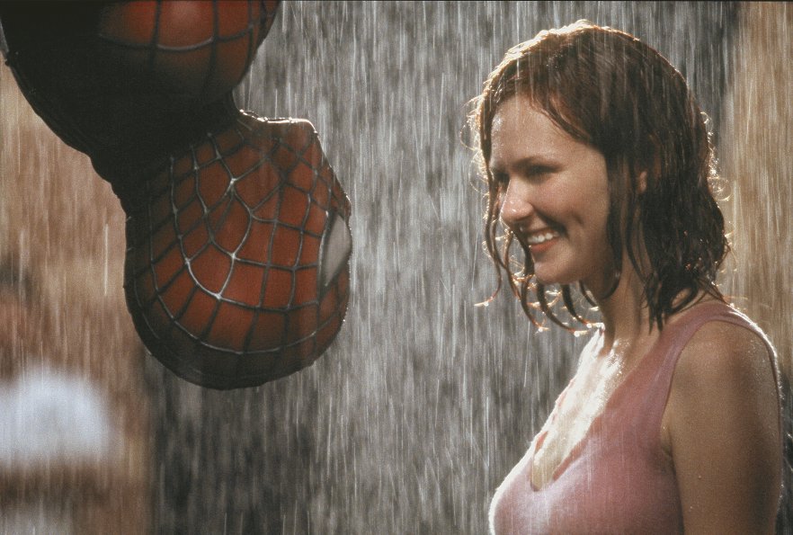 Dunst as Mary Jane Watson in Spider Man.