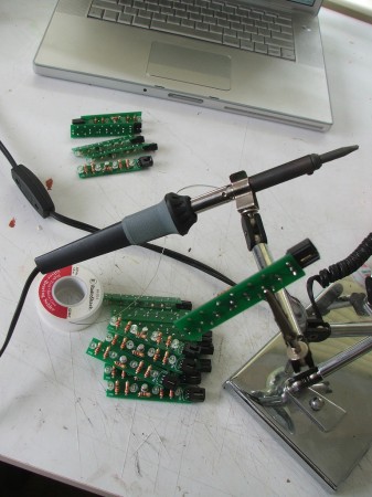 Volpin Props BioShock Big Daddy Costume Maker Harrison Krix uses Apple MacBook Pro laptop