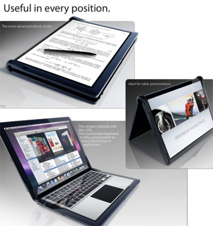 10. Folding Mac tablet keyboard stylus portfolio, Top 10 Apple Mac Tablet iPad Concept Art