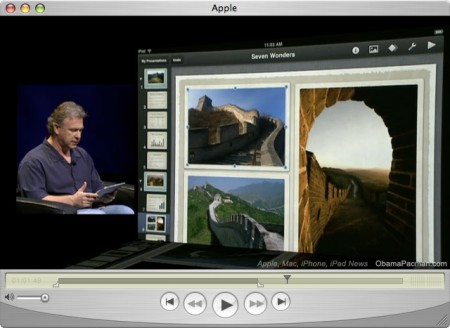 61. Edit Keynote powerpoint compatible presentation software on Apple iPad tablet, Apple Senior VP Philip W. Schiller