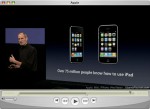 89,55 Över 75 miljoner iPhone iPod touch-användare, IPAD Keynote, officiella Steve Jobs Apple IPAD Keynote Video