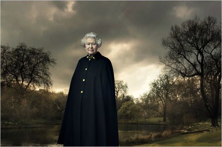 Queen Elizabeth II official portrait by Annie Leibovitz