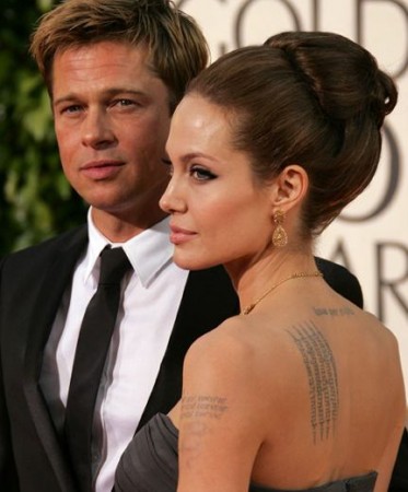 angelina-jolie-brad-pitt dressy