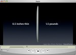 IPAD tunn och lätt vikt, IPAD Keynote, officiella Steve Jobs Apple IPAD Keynote Video