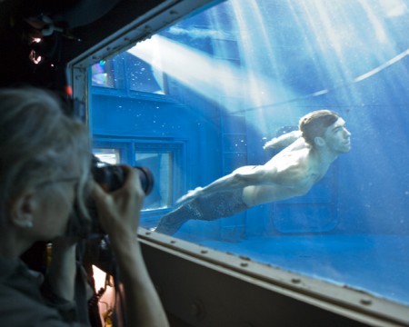 michael phelps mermaid swimming