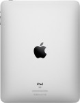 Back, Apple iPad full size printable mockup