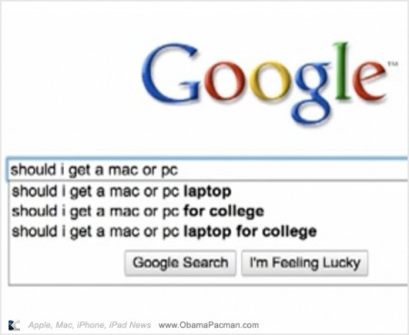 Google SuperBowl Ad Spoof, Apple Get a Mac Version Google SuperBowl Ad Spoof, Apple Get a Mac Version