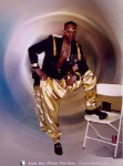 MC Hammer gold parachute pants large