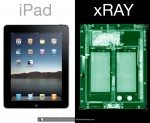 Front side, Apple iPad tablet X-Ray