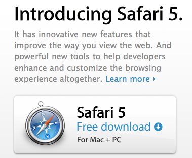 Safari download for mac 10.6.8