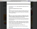 Safari 5 Reader feature reads articles without clutter, great for multi-page articles