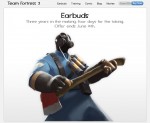 Team Fortress 2 Apple iPod Earbuds for Mac users