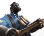 Team Fortress 2 Apple iPod Earbuds for Mac users close up