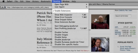 step 2, How To Enable Apple Safari 5 Plugins, Extensions step 2, How To Enable Apple Safari 5 Plugins, Extensions