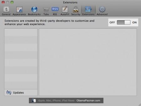 step 3, How To Enable Apple Safari 5 Plugins, Extensions step 3, How To Enable Apple Safari 5 Plugins, Extensions