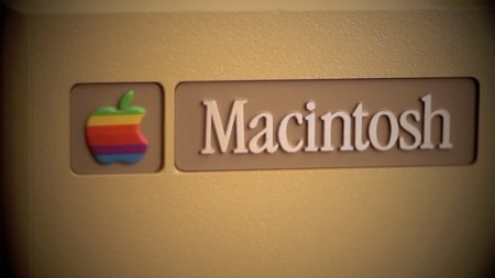 Apple Logo Design History on Apple Design History Homage Video Macintosh Rainbow Logo 450x253 Jpg