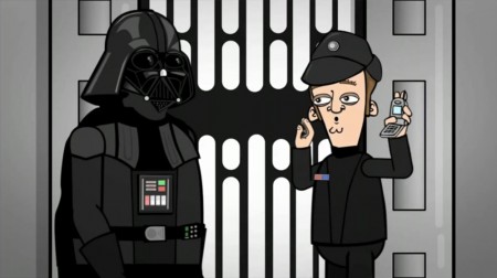 iPhone 4, can you hear me now, Darth Vader teased