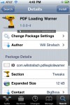 Cydia PDF Loading Warner, helps iPhone security