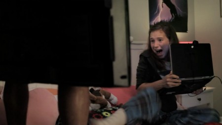 Logitech Google TV scares little girls