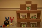 iPhone Game Angry Birds Live in Real Life, with slingshots