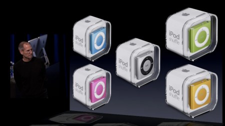 Steve Jobs Apple 2010 iPod shuffle multi-color Steve Jobs Apple 2010 iPod shuffle multi-color