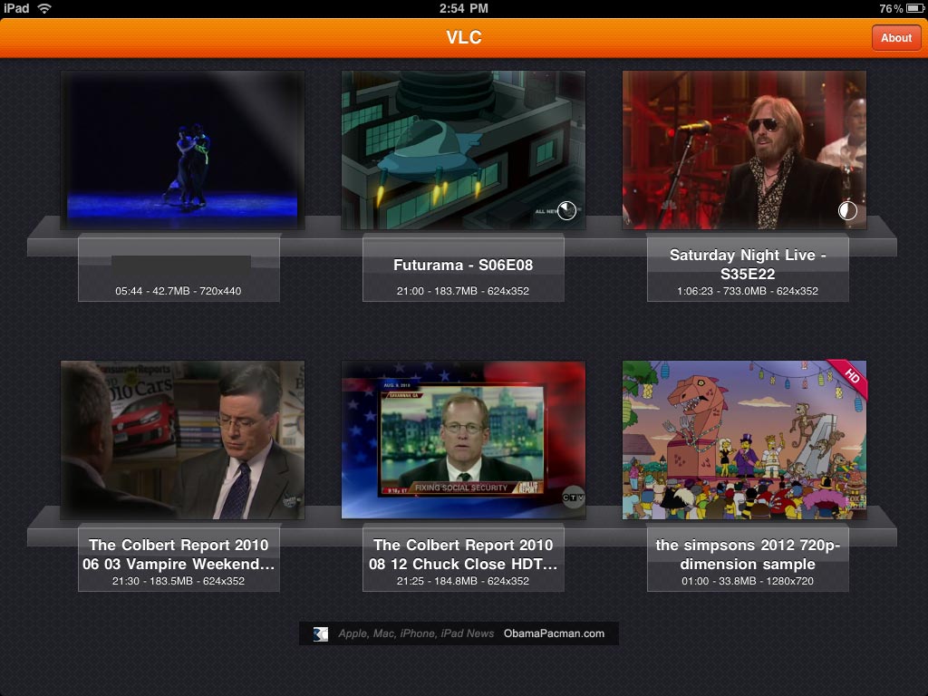 Download iPad VLC App