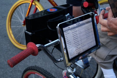 iPad Hipster Bicycle Ghetto Blaster iPad Hipster Bicycle Ghetto Blaster