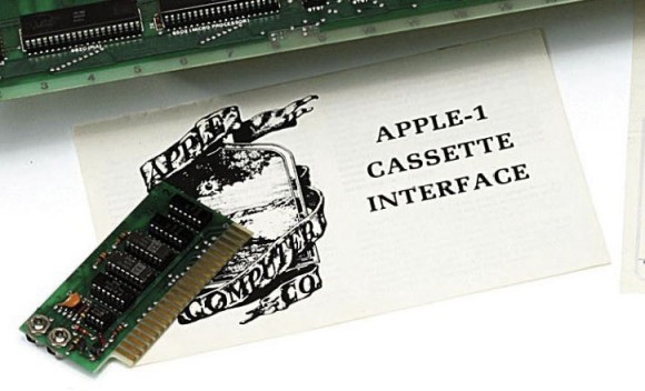 Cassette Interface, First Apple-I Computer