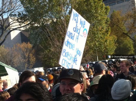 Barack Obama Yes We Can, Rally Restore Sanity DC