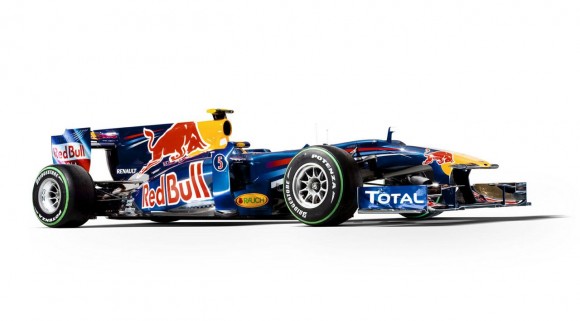 2010 RB6 Formula One Car, side view