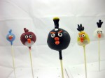 Angry Birds Cake Pops