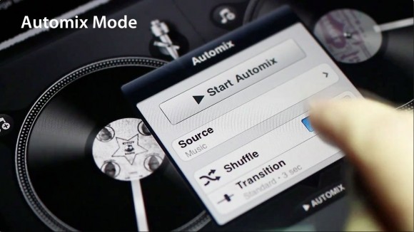 Automix mode, iPad Djay DJ App