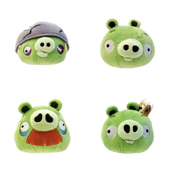 Official Angry Birds Piggies Plush Toys