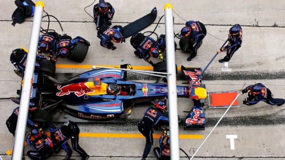 Sebastian Vettel, Red Bull RB6 F1 wallpaper