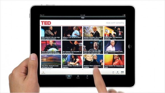 iPad TED "Ideas worth sharing" App