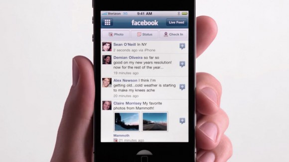 Sean O'Neill posts on Facebook, Verizon iPhone Waltz