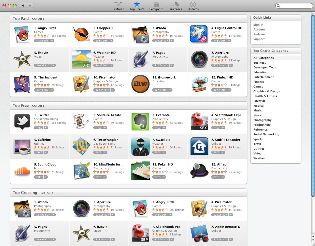 Mac app store download free