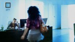 iPad Guitar Girl Audition, double iMac