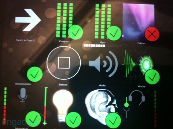 Verizon iPhone 4 Prototype test mode GUI