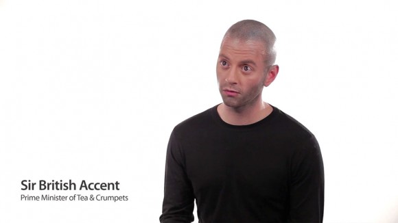 Jony Ive Impersonator, Sir British Accent