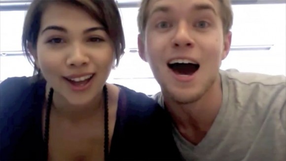 Hayley Kiyoko, Chris Brochu Apple Store