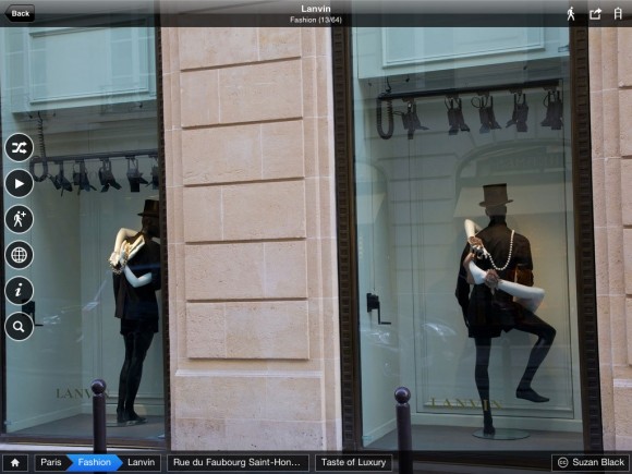 Lanvin Tango, Fotopedia Paris iPad