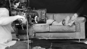 Megan Fox lingerie couch