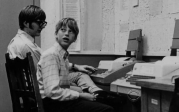 Paul Allen Bill Gates teen kid